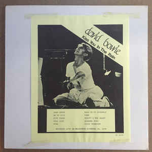 David Bowie Kiss You In The Rain
